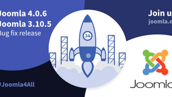 Joomla 4.0.6 och 3.10.5 utgivna